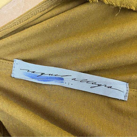 Raquel Allegra Mustard Shift Dress - Picture 8 of 9